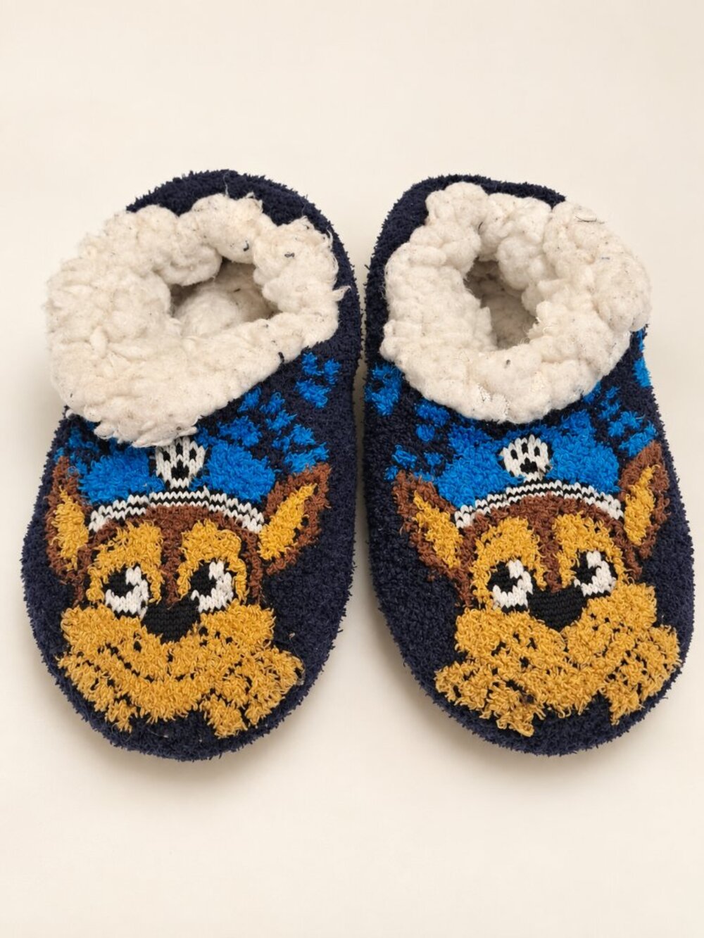 PAW Patrol Chase Navy Blue Cozy Kids Slippers